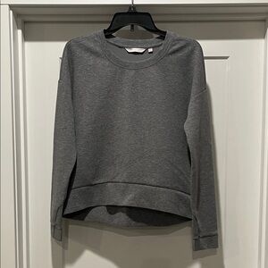Athleta Heather Gray Crewneck Top